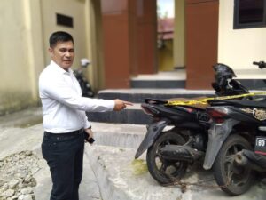 motor korban begal diamankan polres rejang lebong