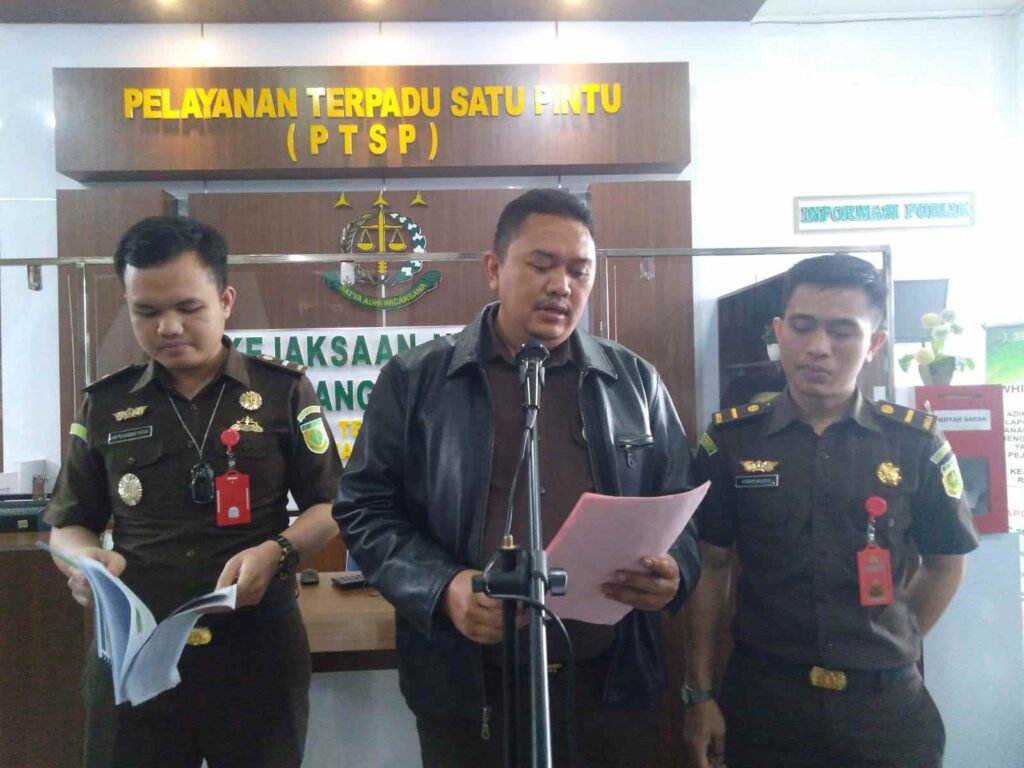 pers rilis kejaksaan negeri rejang lebong 