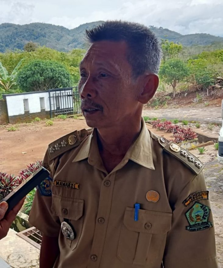 Camat Tubei kabupaten Lebong, Mawardi.