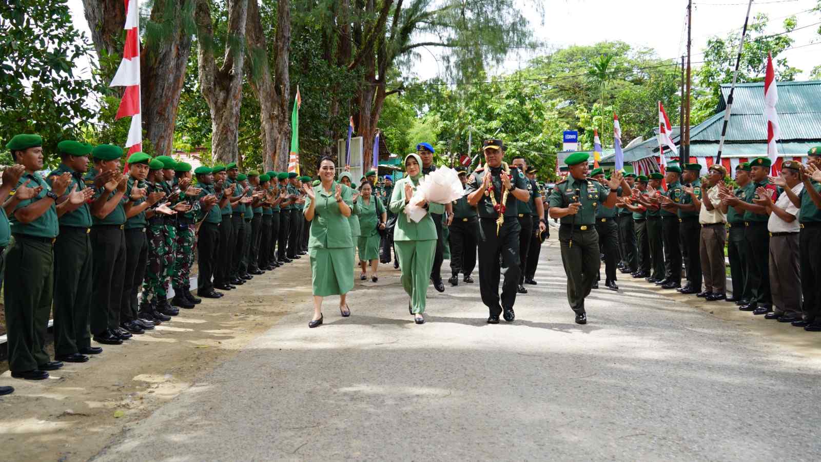 pangdam kasuari sambangi prajurit