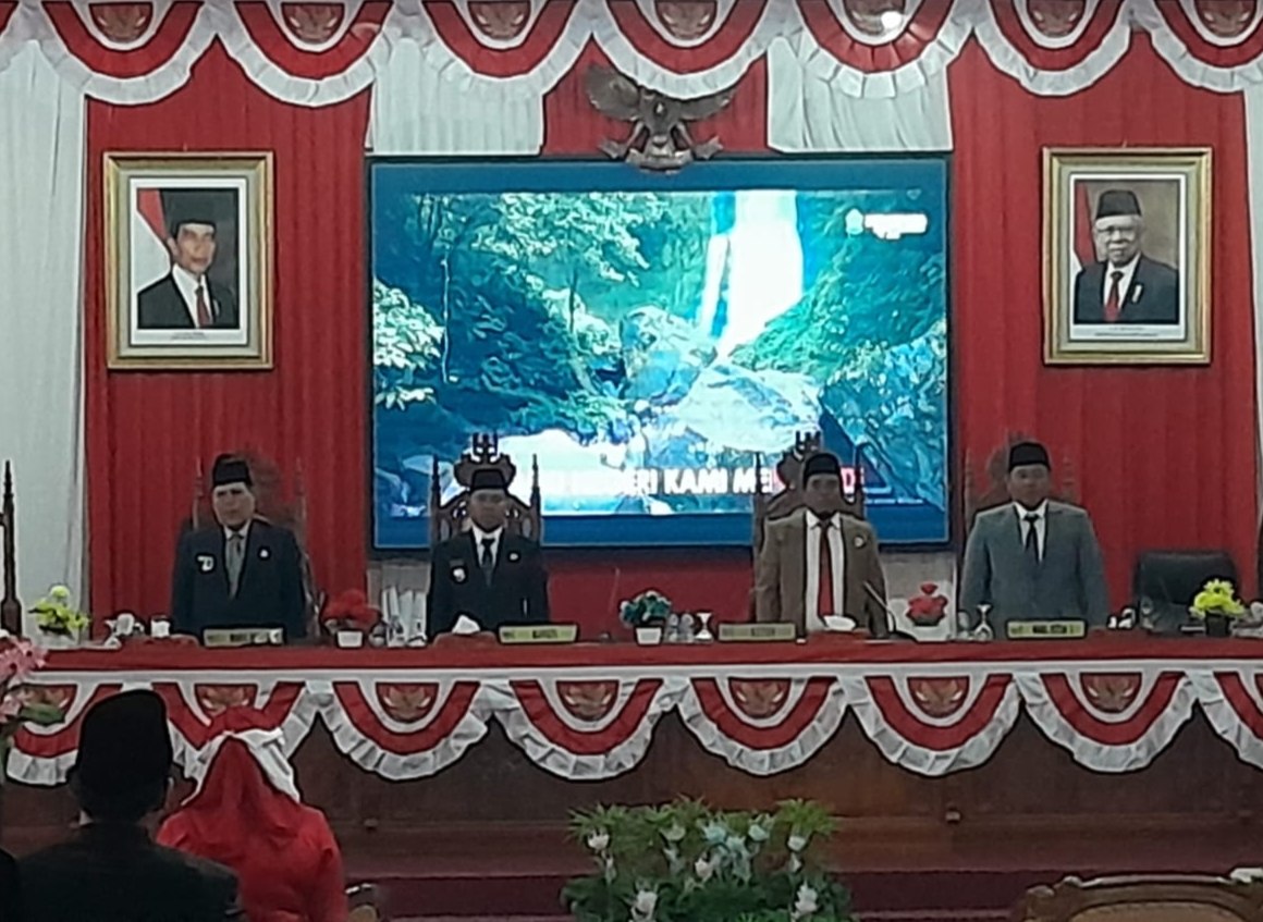 Paripurna istimewa Mendengar Pidato HUT KemRI