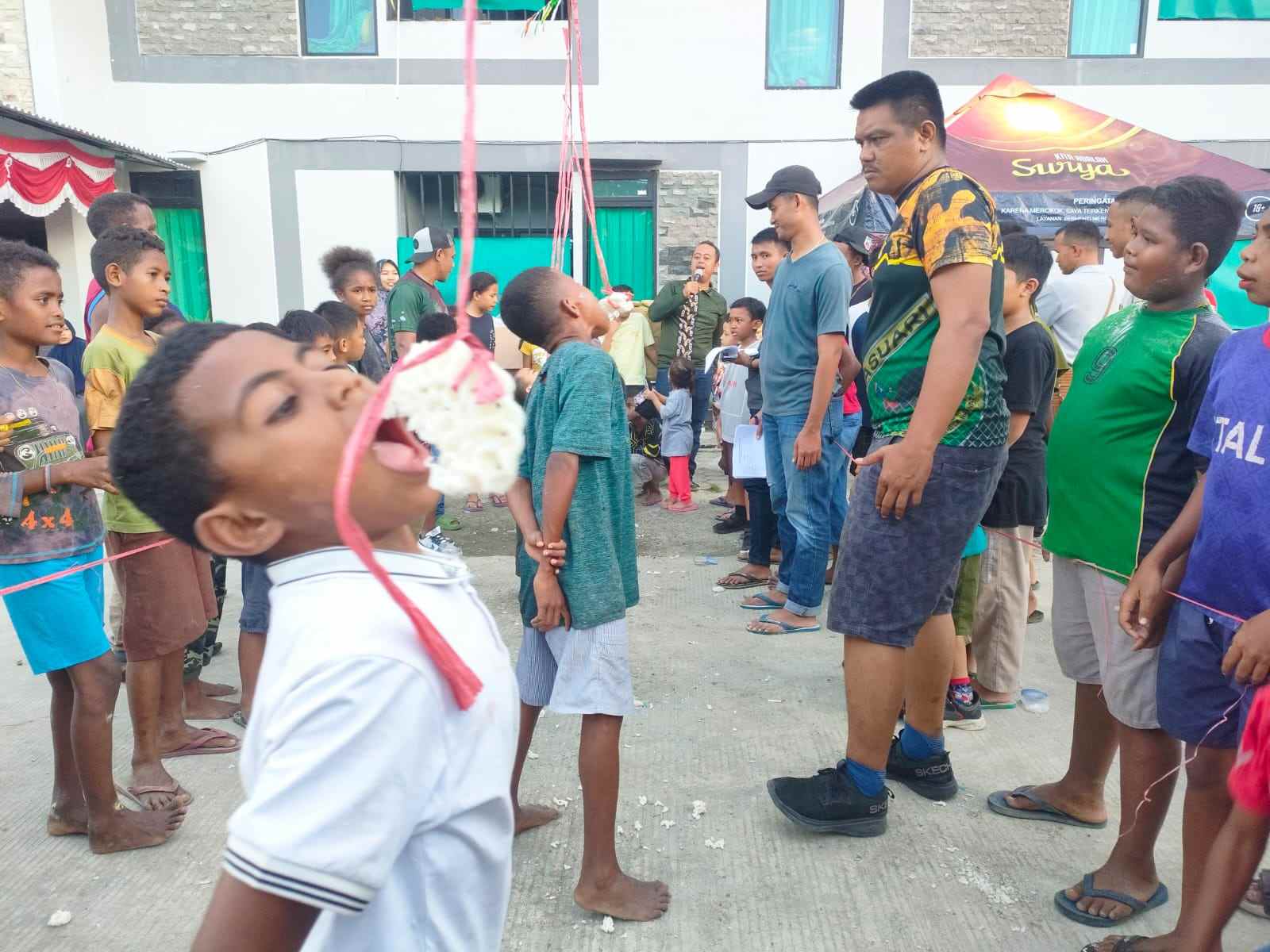 lomba 17 agustus di Rusun Elang Kodam Kasuari