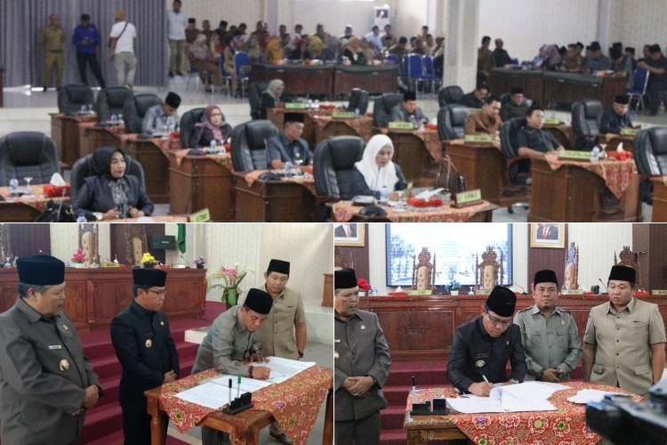 rapat paripurna DPRD Lebong