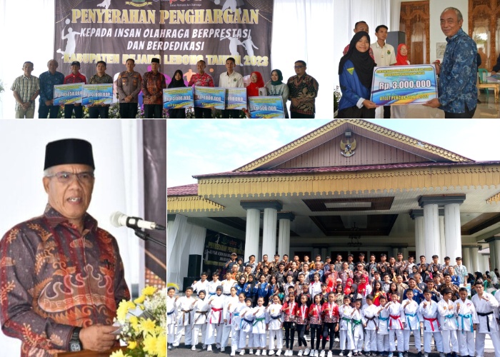 acara pemberian reward atlet