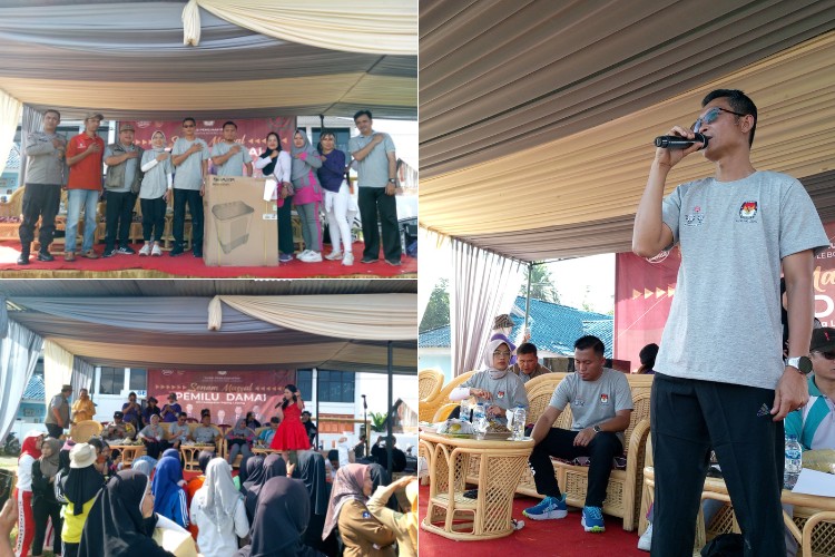 Senam Massal Pemilu Damai