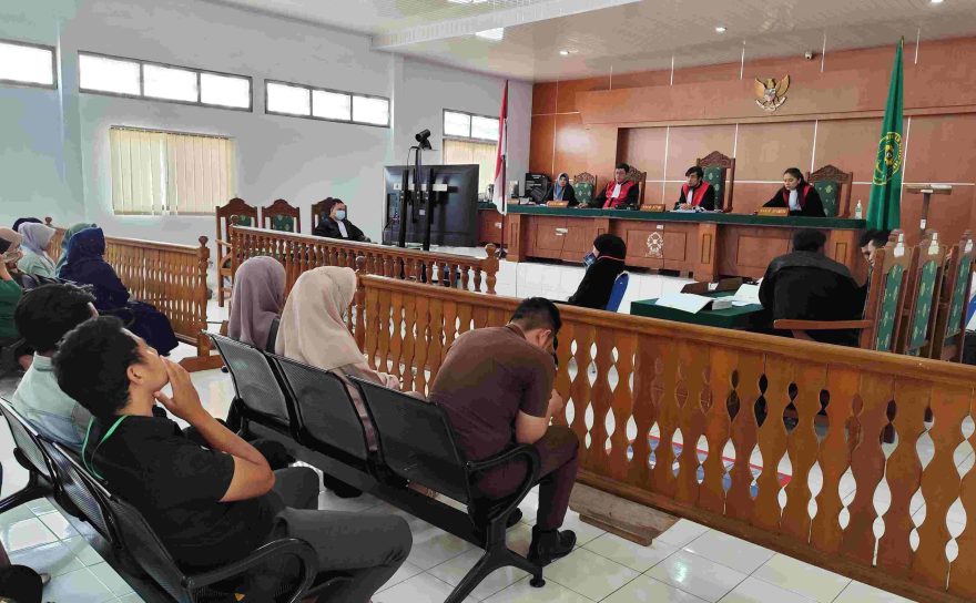 sidang di pengadilan negeri kelas IB Curup