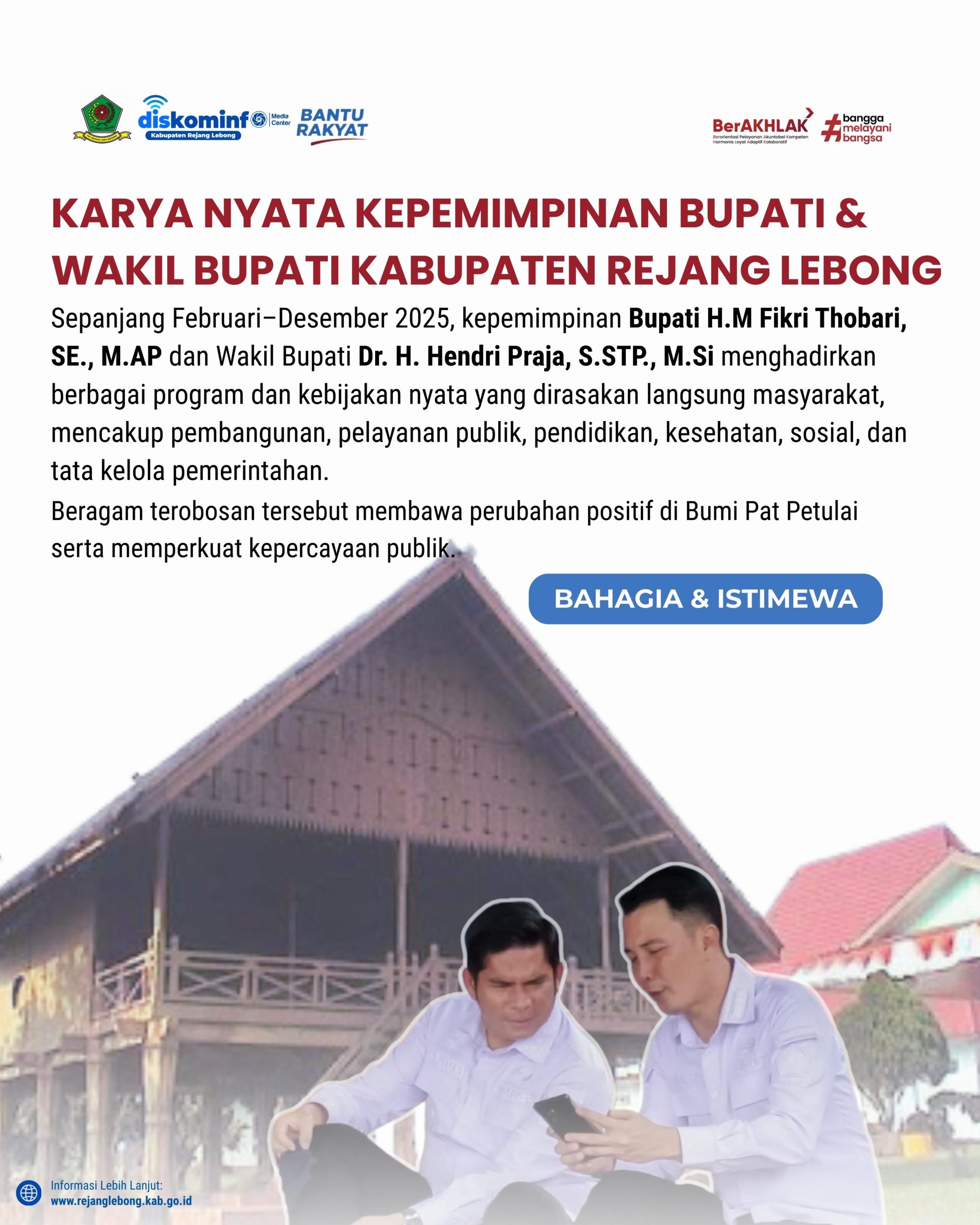 Indeks SPBE Rejang Lebong Raih Predikat Sangat Baik