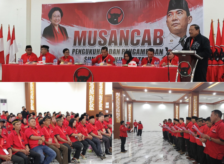 PAC PDI-P Rejang Lebong Resmi Dilantik, Mian Bidik Kemenangan Besar 2029
