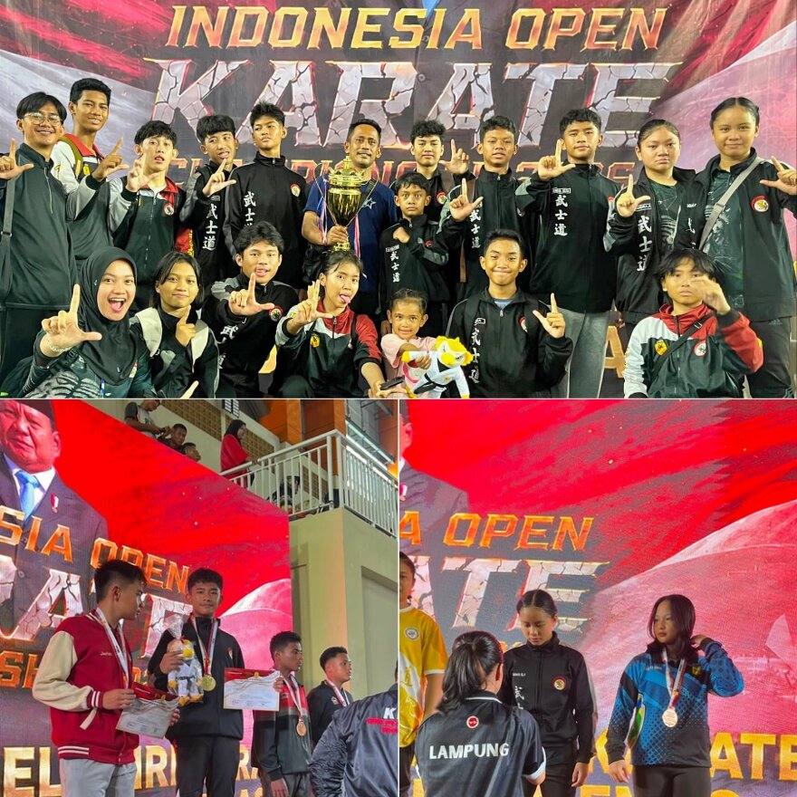 Karateka Kodim 0409 Rejang Lebong Sabet 16 Emas, Tembus 7 Besar Nasional Piala Presiden